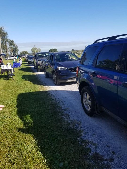 Our first drive-thru Community Baby Shower