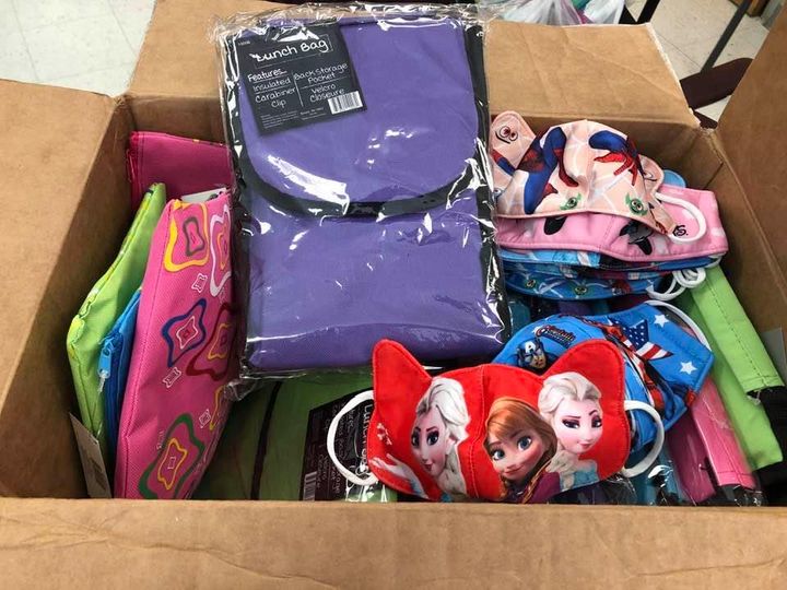 Thank you Olive Branch Platters for the donation of school supplies, lunch totes and…