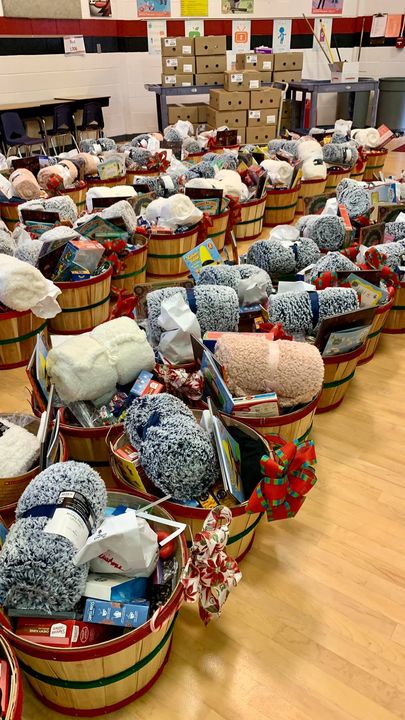 Cravens Family Resource Center was able to give 100 families a family basket this…